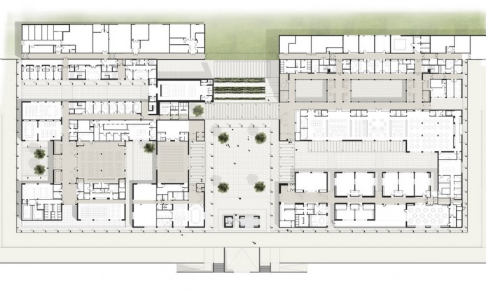 Новая штаб-квартира благотворительной организации Padre Rubinos от Elsa Urquijo Arquitectos