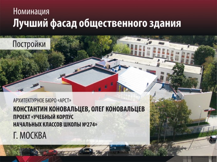 Победители конкурса Фасадометрия 2014
