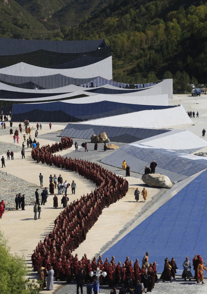 Театр Wutai Mountain theatre от BIAD в Китае Театр Wutai Mountain theatre от BIAD в Китае