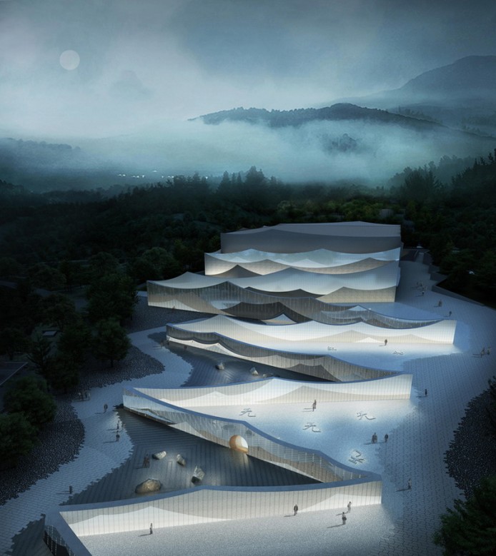 Театр Wutai Mountain theatre от BIAD в Китае Театр Wutai Mountain theatre от BIAD в Китае