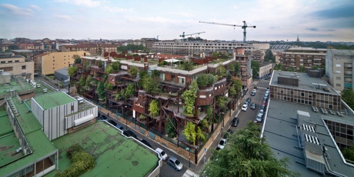 Жилой комплекс 25 Green от Luciano Pia в Турине, Италия