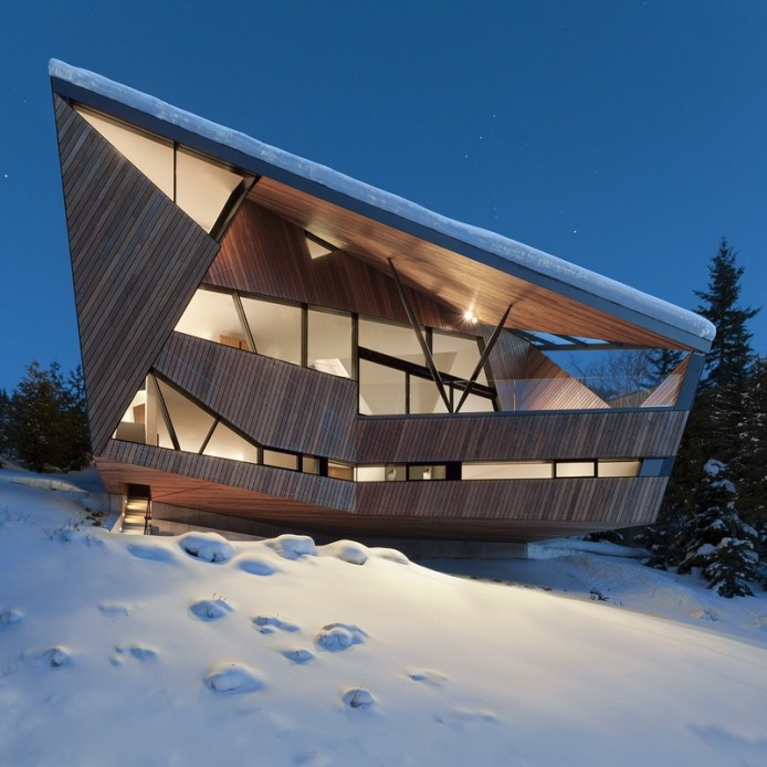 Дом от Patkau Architects. Уистлер, Канада.