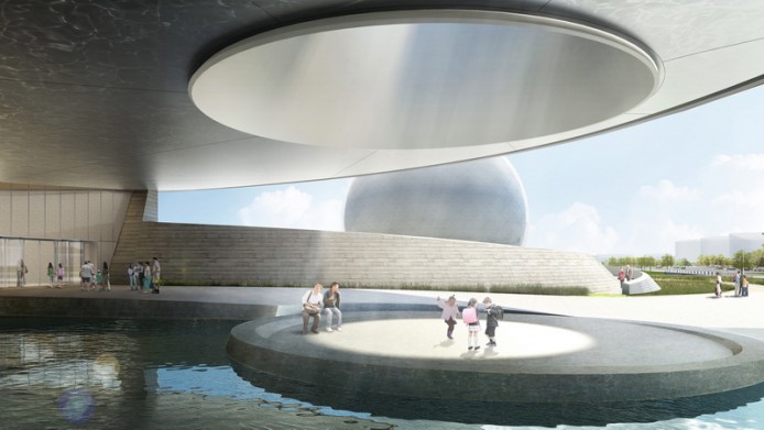 Проект Шанхайского Планетария от Ennead Architects