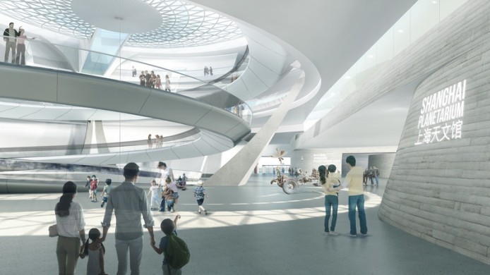 Проект Шанхайского Планетария от Ennead Architects