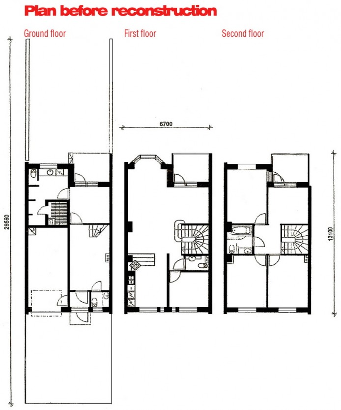 Реконструкция таунхауса от Mudrogelenkodesign. Санкт-Петербург, Россия.