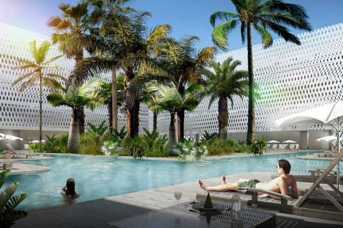 Перевёрнутый небоскрёб от Bjarke Ingels Group
