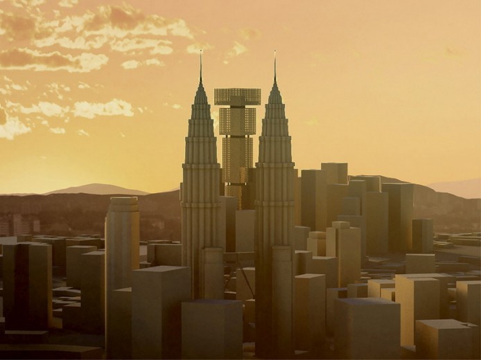 Перевёрнутый небоскрёб от Bjarke Ingels Group