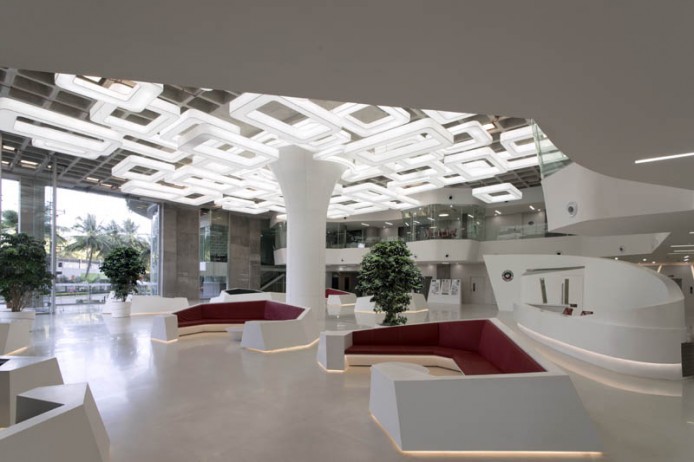 Дизайн офисного пространства от Collaborative Architecture, Бангалор, Индия
