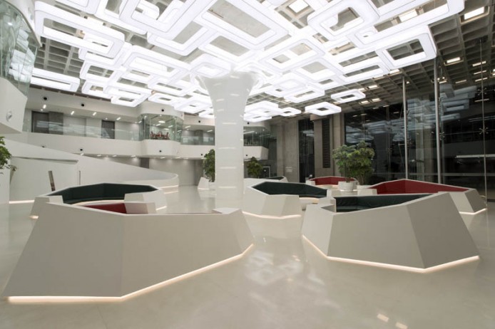 Дизайн офисного пространства от Collaborative Architecture, Бангалор, Индия