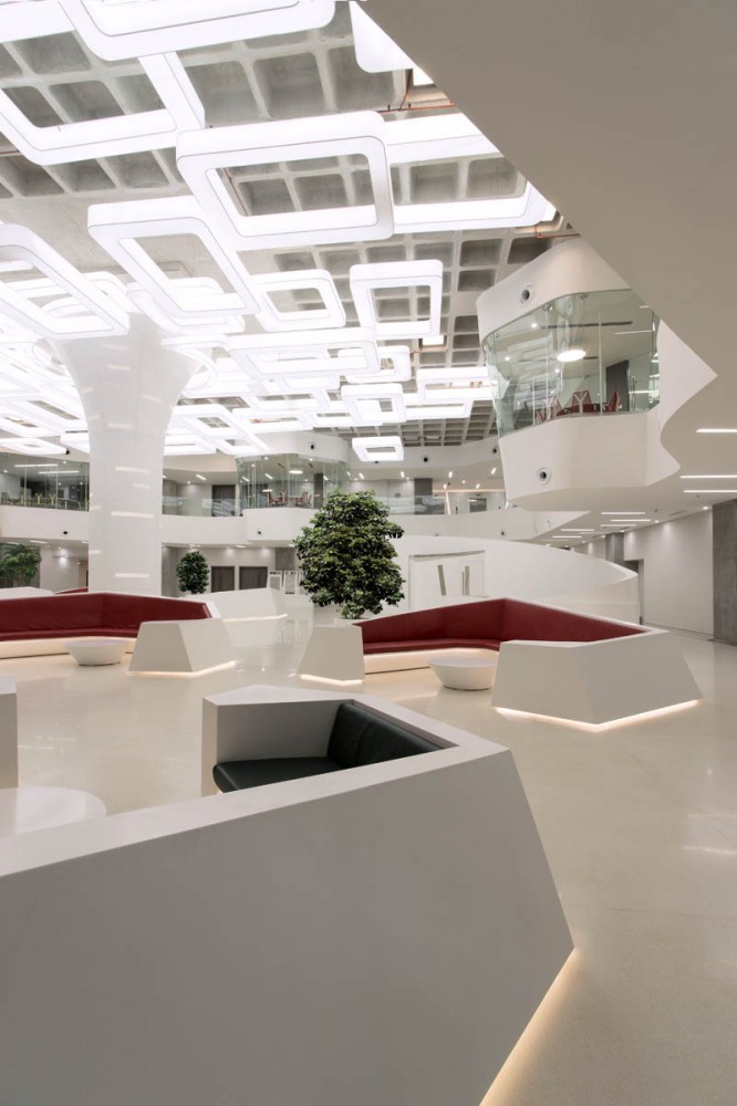 Дизайн офисного пространства от Collaborative Architecture, Бангалор, Индия