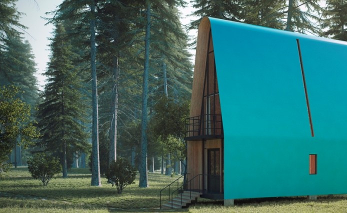 Проект эко-отеля в Московской области от Much_Space