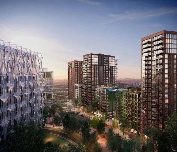 Бассейн в небесах от HAL architects