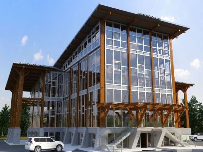 Конкурс по проектированию дизайн-концепции фасадов GOOD WOOD Plaza