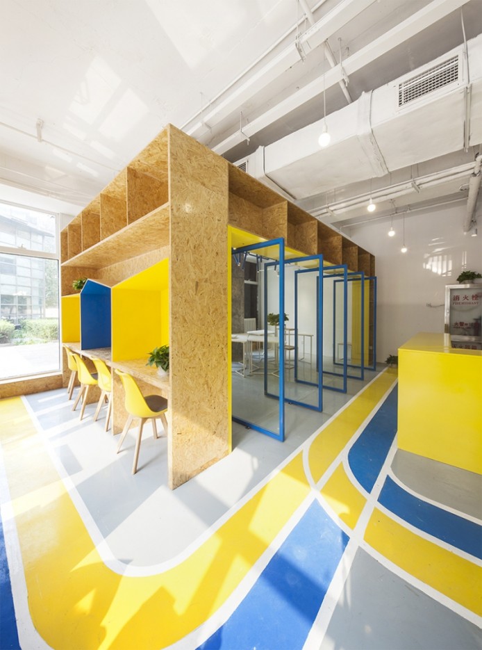 Коворкинг-пространство от MAT office, Пекин, КНР.