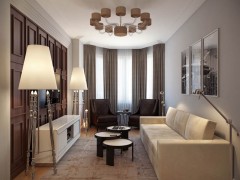 Гостиная комната и столовая