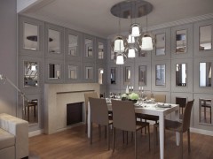 Гостиная и столовая зоны