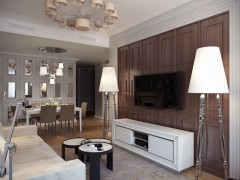 Гостиная и столовая зоны