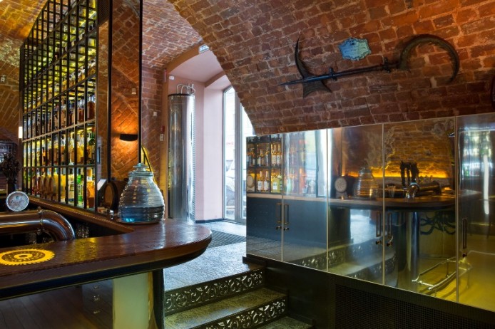 Бар «Кракен» от бюро ARCHPOINT, Нижний Новгород, Россия.