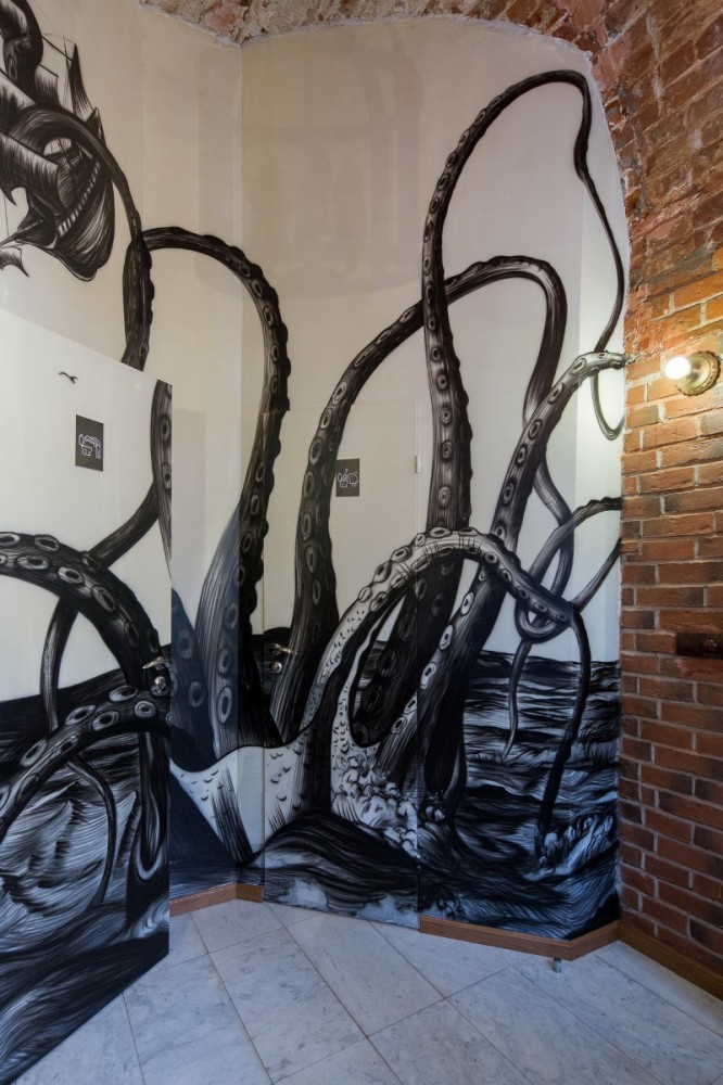 Бар «Кракен» от бюро ARCHPOINT, Нижний Новгород, Россия.