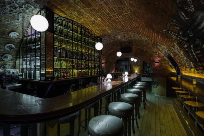 Бар «Кракен» от бюро ARCHPOINT, Нижний Новгород, Россия.