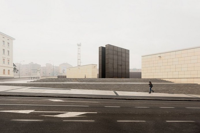 Shoah Memorial от SET architects, Болонья, Италия.