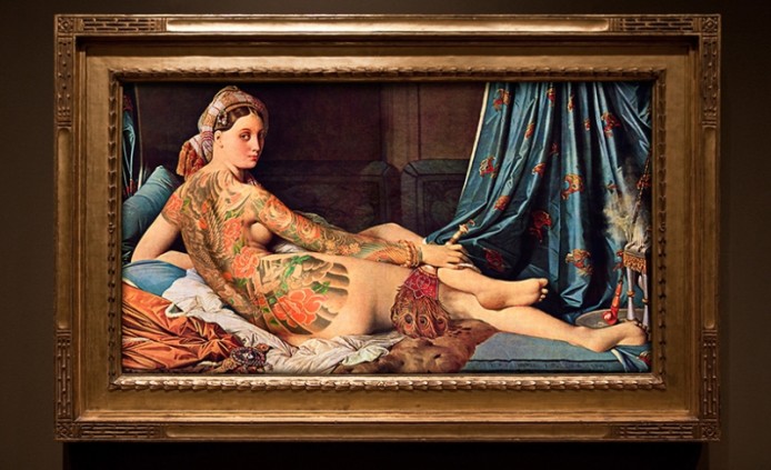 Венера в наколках от Nicolas Amiard
