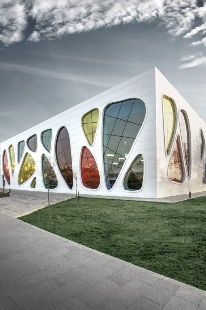 Проект катка от BKA-BahadırKul Architects, Кайсери, Турция.