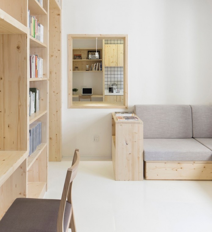 Наполненный светом книжный магазин в Китае от Cao Pu