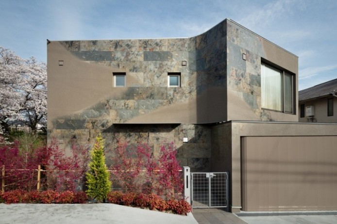 Дом Тритона от JP architects, Осака, Япония.