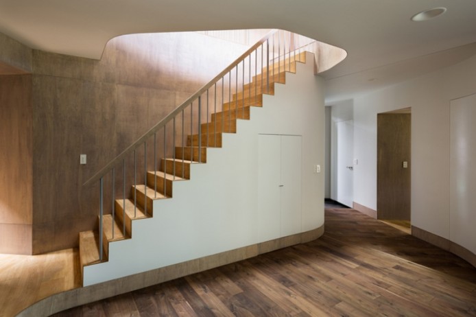 Дом Тритона от JP architects, Осака, Япония.