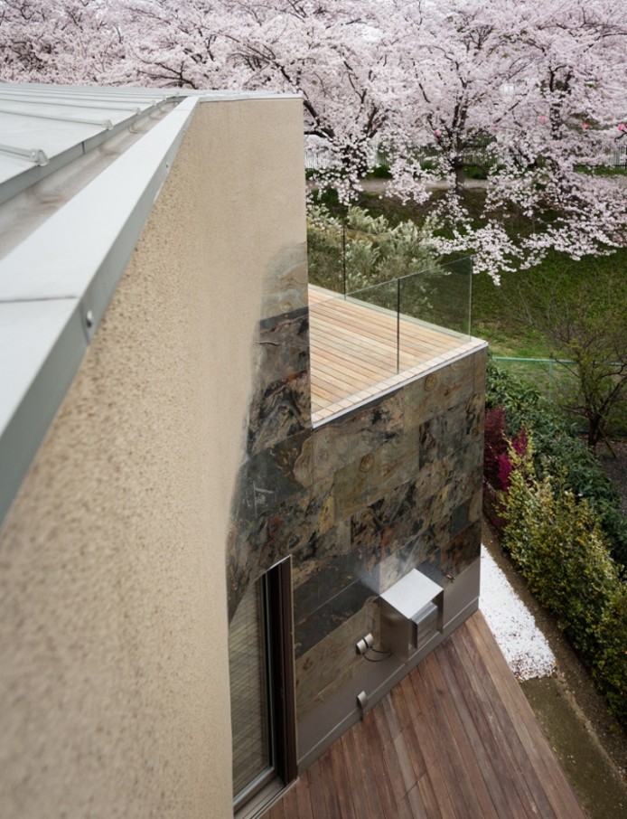 Дом Тритона от JP architects, Осака, Япония.