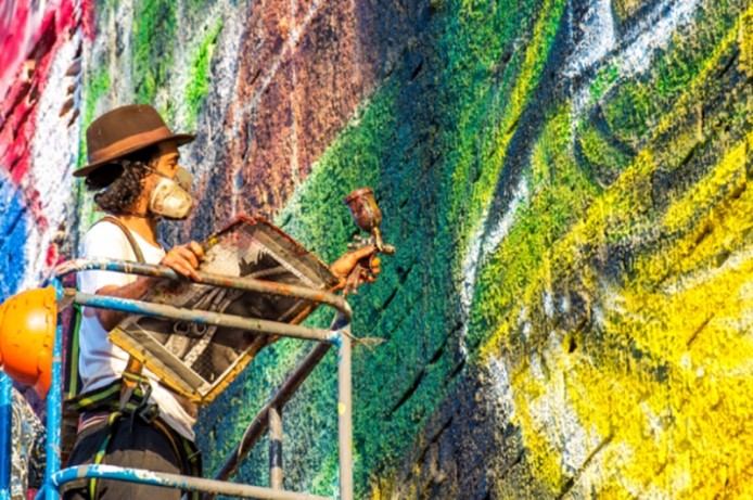 Олимпийский стрит-арт от Eduardo Kobra